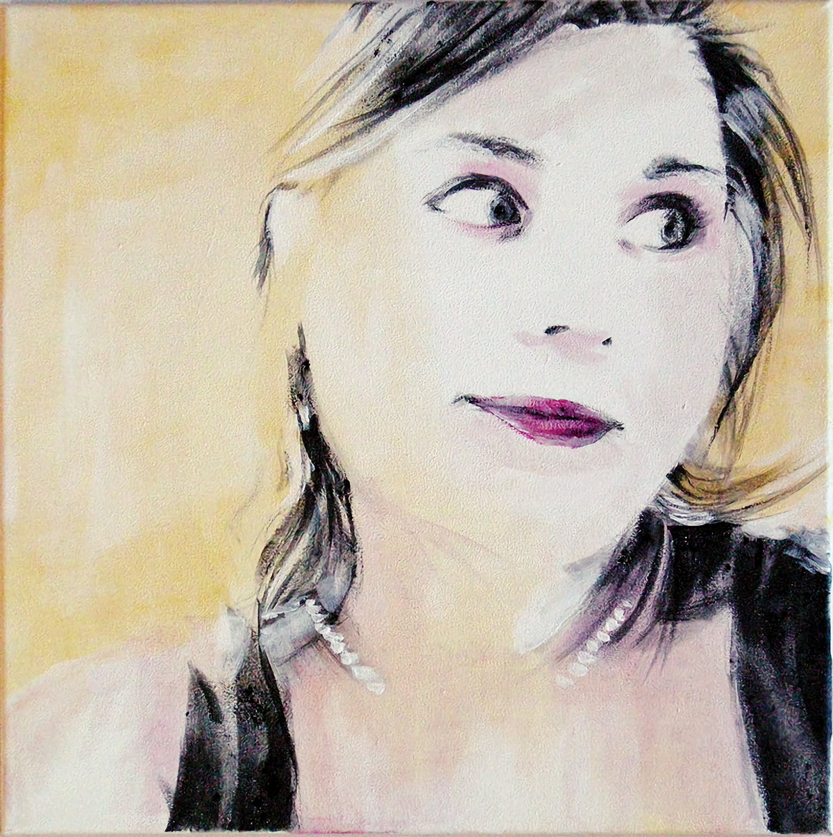 Mariposa – Acryl auf Leinwand